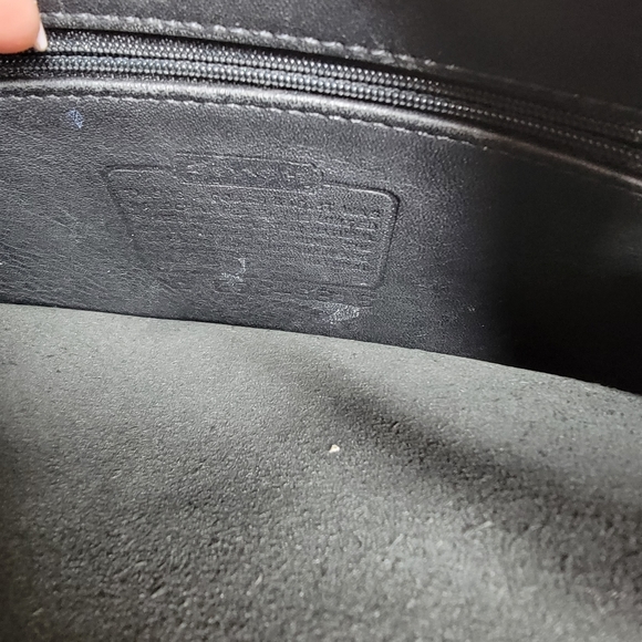 Vintage Coach black leather bucket bag - Picture 2 of 6